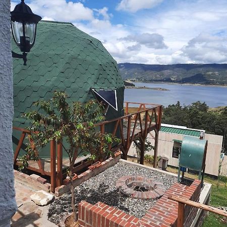 Benigno Mirador Bed & Breakfast Guatavita Bagian luar foto