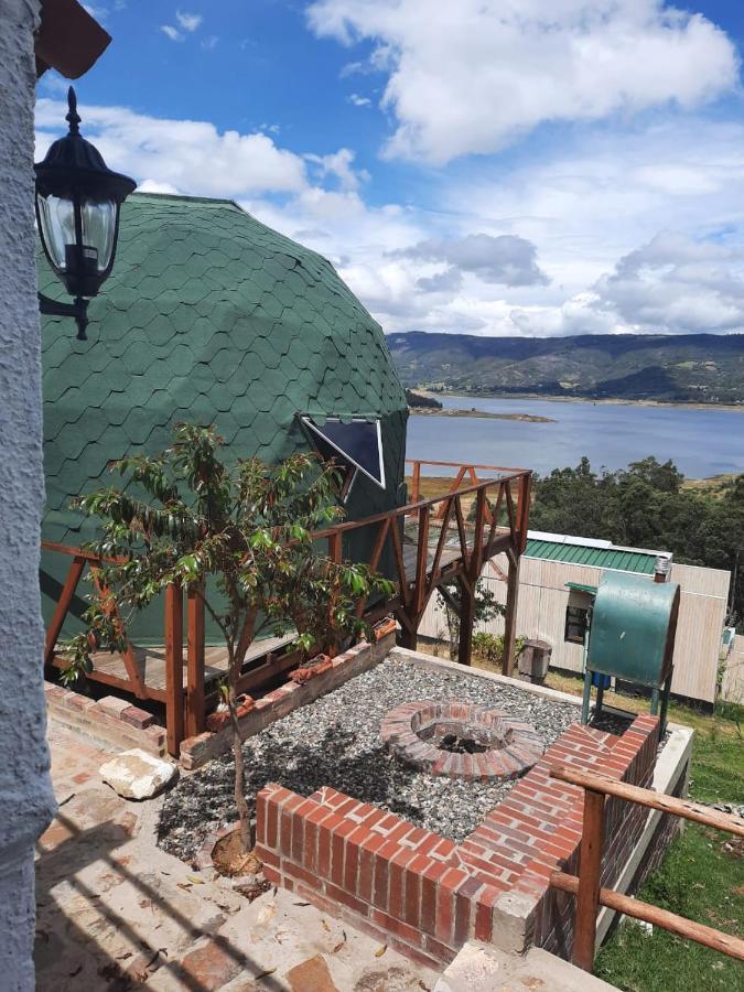 Benigno Mirador Bed & Breakfast Guatavita Bagian luar foto