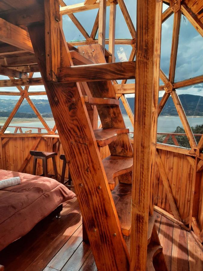 Benigno Mirador Bed & Breakfast Guatavita Bagian luar foto
