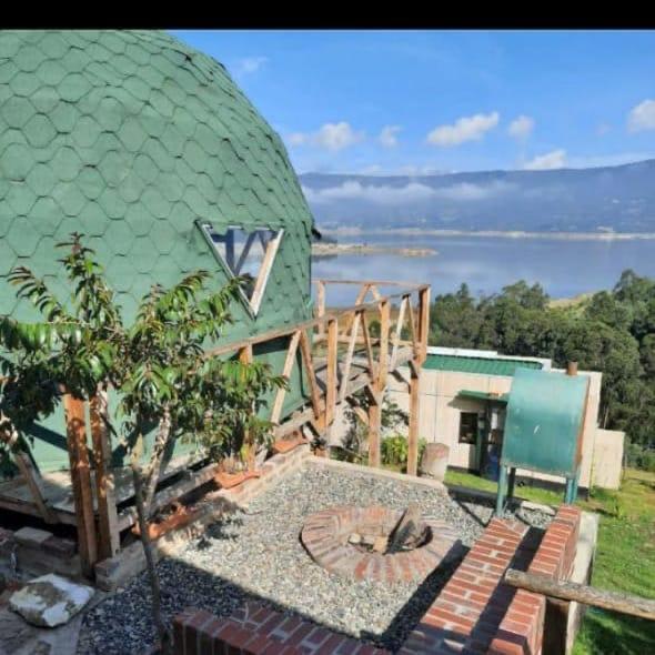 Benigno Mirador Bed & Breakfast Guatavita Bagian luar foto