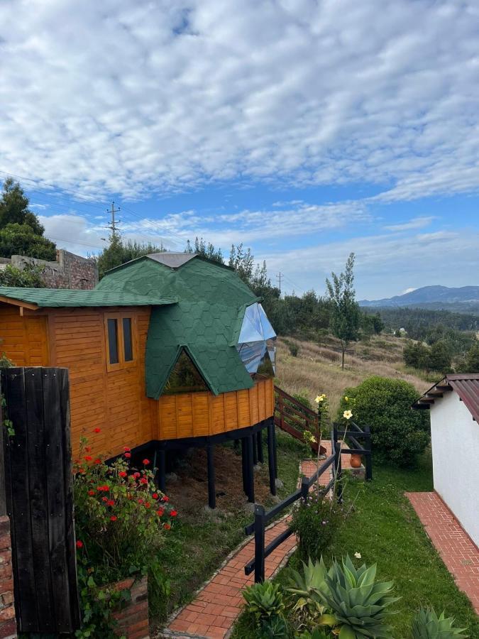 Benigno Mirador Bed & Breakfast Guatavita Bagian luar foto