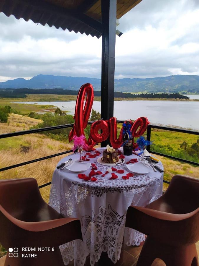 Benigno Mirador Bed & Breakfast Guatavita Bagian luar foto