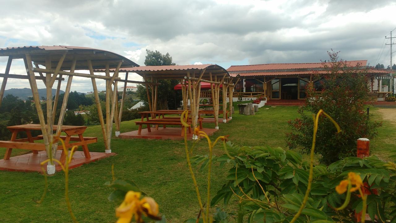 Benigno Mirador Bed & Breakfast Guatavita Bagian luar foto