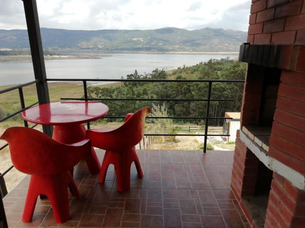 Benigno Mirador Bed & Breakfast Guatavita Bagian luar foto